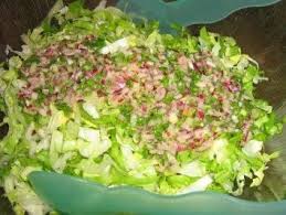 Endiviensalat Mit Krauter Senf Dressing Rezept Rezept Endiviensalat Endivie Salat