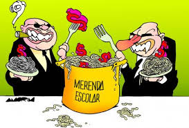 Resultado de imagem para IMAGEM DE MERENDA ESCOLAR FURTADA