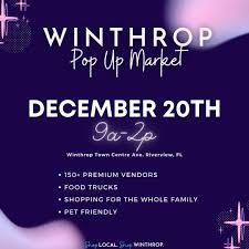 Winthrop Pop Up Market
