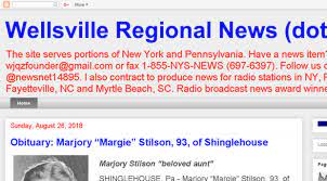 We bring you trustworthy news. Wellsvilleregionalnews Blogspot Com Wellsville Regional News Dot Wellsville Regional News Blogspot