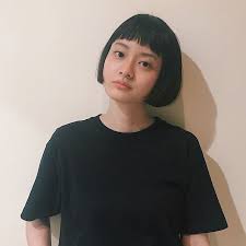 shibuki figueさんはinstagramを利用しています おかっぱヘア 眉上の前髪は重すぎず 軽すぎず ややワイドバングで耳にかけても可愛く hairstyle bob ヘアスタイル ボブ おかっぱ tokyo hairstylist haircut figueh ทรงผม
