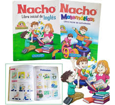 Libro para leer y colorear. Libros Nacho Lee Set Infantil Aprende Escolar X4 Didactico Mercado Libre