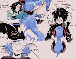 Ganyu and Xiao in a steamy encounterexplicit R34 action from Genshin Impact