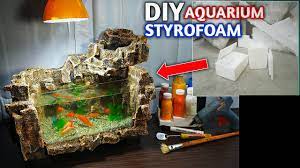 438 How To Build A Beautiful Waterfall Aquarium Very Easy Waterfall Aquarium With Styrofoam Youtube Aquarium Beautiful Waterfalls Mini Aquarium
