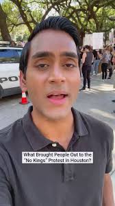 Thousands of people were in downtown Houston for the protest.