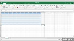 Cara membuat garis lurus ms excel dengan mudah · klik tab insert. 2 Cara Cepat Membuat Tabel Di Excel Bagi Pemula