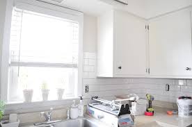 subway tile backsplash