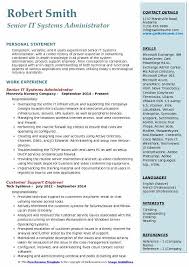 It Systems Administrator Resume Samples Qwikresume