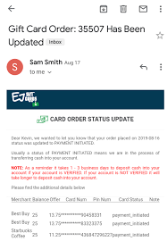 Use paypal to buy gift cards at egifer.com or with the egifter mobile app. Ej Gift Cards Reviews 206 Reviews Of Ejgiftcards Com Sitejabber