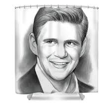 Allen Leech Wood Print by Greg Joens