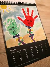 Alles was sie dazu benötigen, ist fantasie, kreativität und etwas zeit. Oktober Diy Jahreskalender Kinder Basteln Kalender Kalender Basteln Kalender Fur Kinder