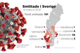 Över 100 coronafall i Sverige - Nya Lidköpings-Tidningen