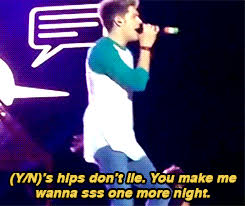 Ever had hips don't lie you make me wanna one more night irreplaceable (yeah), . Throw The Key Scenario 128 You Surprise Him On Tour