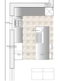 Plan Cuisine Avec Ilot Central Plans D Agencement De Cuisine Plan Cuisine Ilot Plan Cuisine
