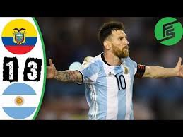 Meal and restaurant costs in ecuador ($13) are often cheaper than colombia ($6.59). Games And Tech Ecuador Vs Argentina 1 3 Highlights Goals 10 Football Highlight Leo Messi Highlights