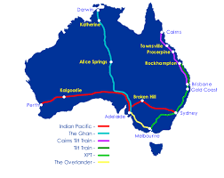 Australian Railways Train Journey Planner Train Routes Australia Train Route Train Journey Train Map