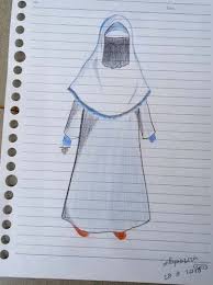 Gambar sketsa muslimah kartun sebagai seorang muslim saling berbagi merupakan anjuran dari agama yang indah ini. Sketsa Kartun Muslimah