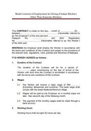 What is included (free templates). 50 Sample Employment Contracts In Pdf Ms Word Excel