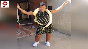 Zodwa Wabantu S Snake Came Out Mamlambo Youtube