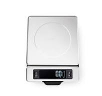 11 lb Stainless Steel Food Scale with Pull out Display