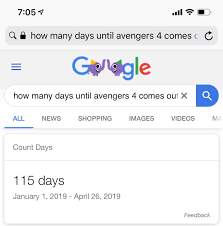 Apr 07, 2021 · answer for how long since april 7, 2021? there were 2 months, 19 days, 20 hours, 16 minutes and 13 seconds since april 7, 2021 (today is 2 months after april 7, 2021) And So The Countdown Begins Easily My Most Anticipated Movie Of 2019 Marvelstudios