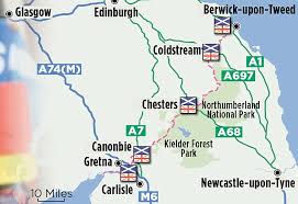 Tourist and blank maps for planning. Ed Miliband Reveals We Ll Put Guards On Scottish Border If Country Backs Independence Daily Mail Online