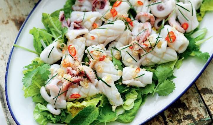 Spicy Squid Salad