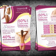 Standard post cards sizes differ with different places and different purposes. Create 2 Laser Hair Removal Deal Flyers For Tamara Aesthetics Postcard Flyer Or Print Contest 99designs