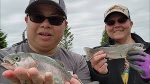 Trout Fishing at Lake Petocka Iowa #aokforagingandadventures