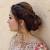 Modern Bun Hairstyles For Lehenga