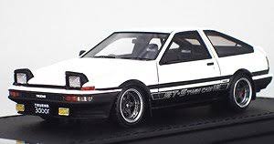 The toyota sprinter trueno ae86 is a cultural icon, which was the most hyped car of its time. Toyota Sprinter Trueno Ae86 3door Gt Apex White Black Diecast Car Hobbysearch Diecast Car Store