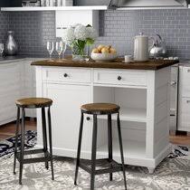 A kitchen island also provides extra seating options. Kitchen Islands With Seating Wayfair