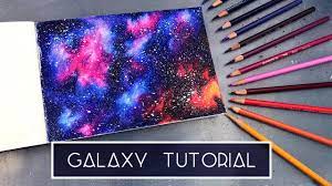 Click here to get 2 free months of online illustration classes.: How To Draw A Galaxy Coloured Pencil Tutorial Youtube