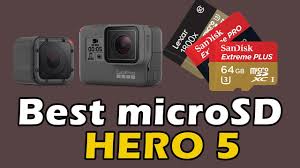 Therefore they will need sd cards. Best Memory Card For Gopro Hero 5 Black Hero 5 Session Youtube