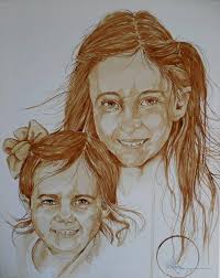 Coffee and walnut ink