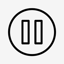 Pause Vector Icon Pause Icons Pause Music Png And Vector With Transparent Background For Free Download Vector Icons Vector Icons Free Vector Icon Design