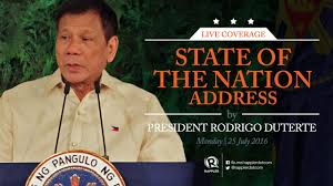 She called for national unity, at the same time stating her administration's policy to support the fair and speedy trial of all accused in the cases vs. Live Rappler S Coverage Of President Duterte S State Of The Nation Address Sona 2016 Youtube