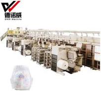 Full Servo I Shape S Cut Full Elastic Waitband Baby Diaper Making Machine