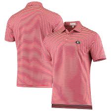 Men S Peter Millar Red Georgia Bulldogs Mills Polo