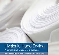 White towel services time card. Washroom Service Study European Textile Services Association Etsa