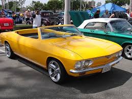 Also, the late models are all hardtops or convertibles, no sedans were even available, and they have the coke bottle profile the resembles a '67 camaro. Chevrolet Custom Corvair Convertible Chevy Corvair Chevrolet Corvair Chevrolet