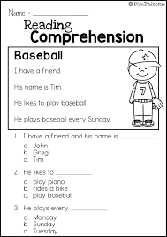 Free Reading Comprehension Is Great For Kindergarten Or First Graders It Helps Teach Children In Reading And Comprehensio Buku Untuk Dibaca Pendidikan Membaca