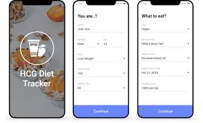 Hcg Diet Tracker Ios Mobile App By Weblineglobal
