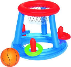 Bestway Game Center Schwimmendes Poolspiel Durchmesser 61 Cm Amazon De Spielzeug In 2020 Schwimmbad Spielzeug Pool Spiele Basketball