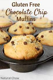 Gluten Free Chocolate Chip Muffins Natural Chow Recipe Gluten Free Chocolate Gluten Free Chocolate Chip Muffins Gluten Free Chocolate Chip