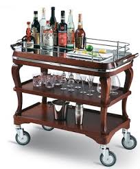 You could consider it the casual equivalent of the dining table. 10 Types Of Trolley Used In Food And Beverage Service