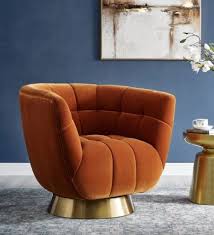 darcy burnt orange velvet chair julian joseph velvet chair chair swivel chair