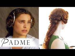 Star Wars Hair Tutorial Padme In Attack Of The Clones Star Wars Hair Hair Styles Hair Tutorial