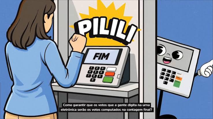 Mais de 30 barreiras de segurança garantem que o seu voto seja computado exatamente como você digitou ✅, A urna eletrônica brasileira é um exemplo de tecnologia: sem conexão com a internet e auditável ...