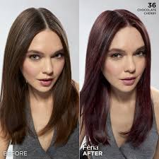 Feria L Oreal Paris Permanent Hair Color 36 Deep Burgundy Brown